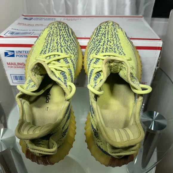 Adidas Yeezy Boost 350 V2 Semi Frozen Yellow sz 5.5 Shoes
